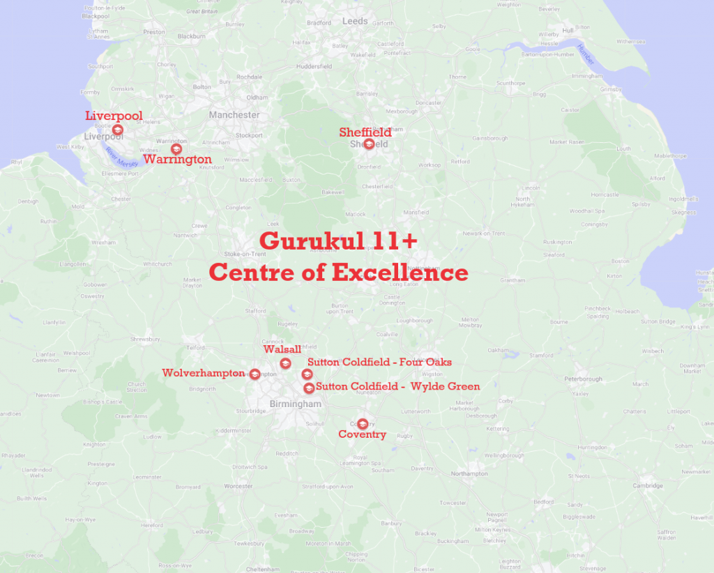 11+ tuition centre location